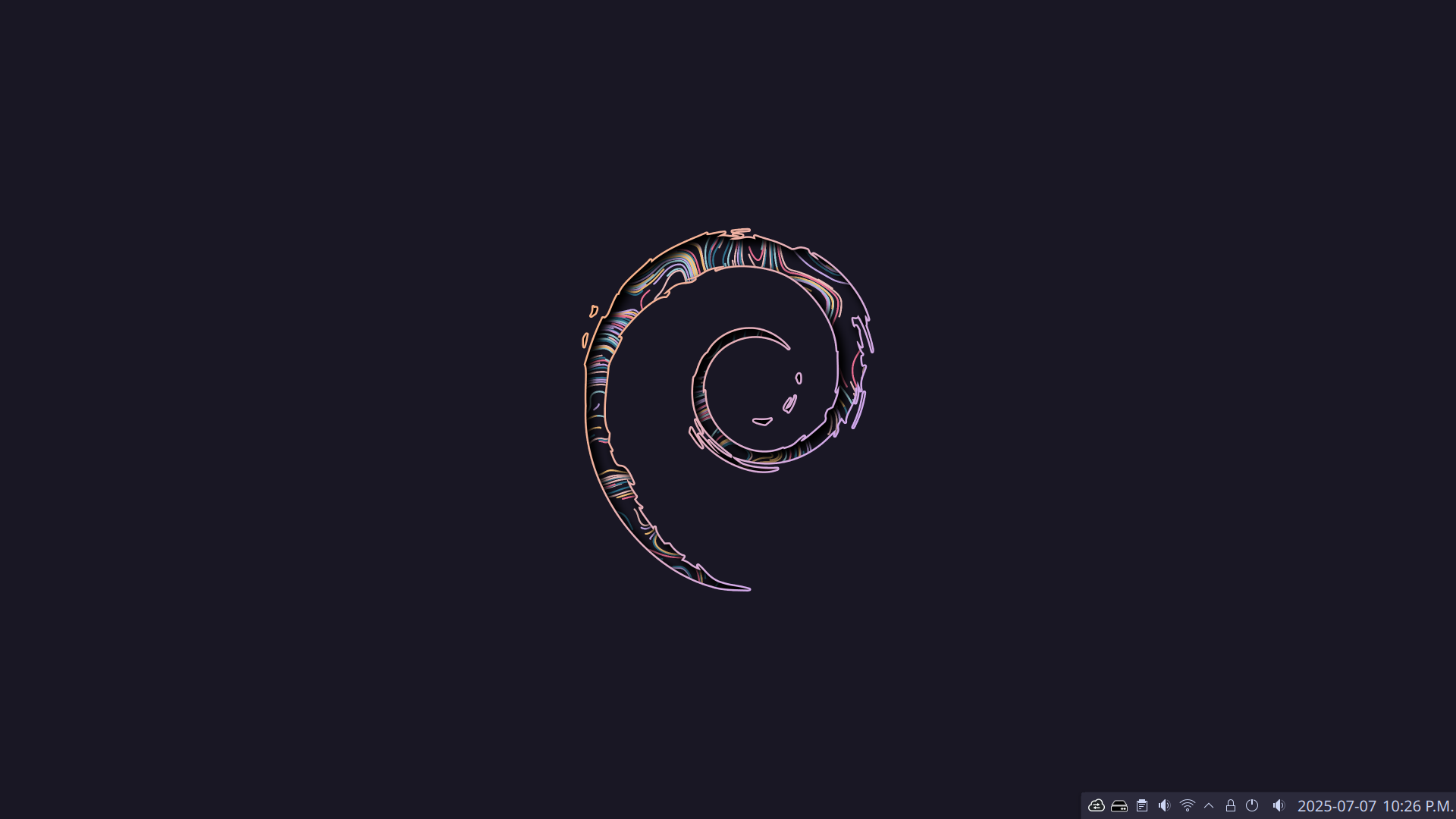 a screenshot of a debian desktop with kde plasma